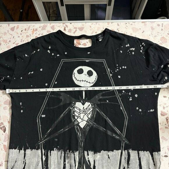 Disney The Nightmare Before Christmas Jack Dip-Dye Oversized T-Shirt medium - Picture 9 of 15
